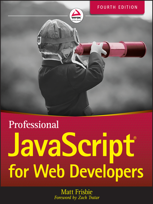 Cover image for Professional JavaScript for Web Developers